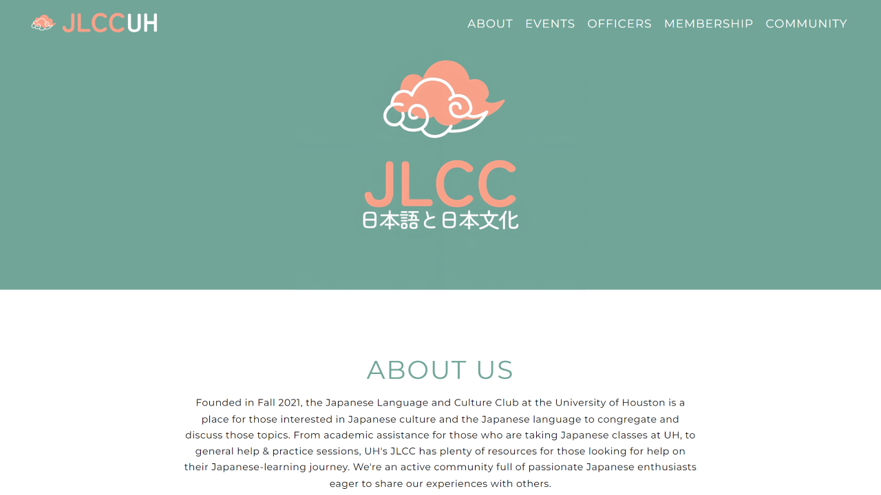 UH Japanese Club Website